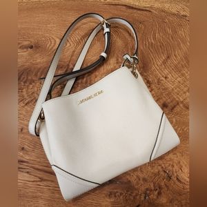 Michael Kors New White Crossbody Purse